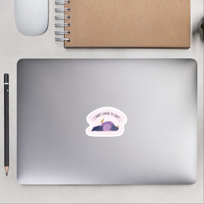 I Didn’t Choose to Exist Sticker - Pigeon Panic Party - Matte Vinyl Pigeon Sticker - Reverie Design Shop
